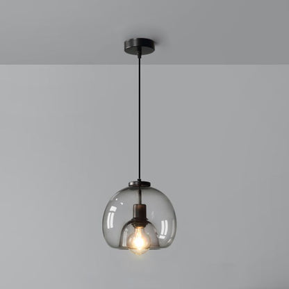 Double-Layer Glass Globe Pendant