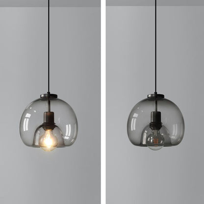 Double-Layer Glass Globe Pendant
