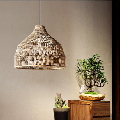 Sturdy Rattan Woven Lampshade Pendant