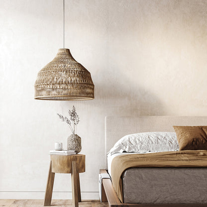 Sturdy Rattan Woven Lampshade Pendant