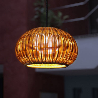 Waterproof Rattan Courtyard Pendant
