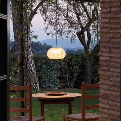 Waterproof Rattan Courtyard Pendant
