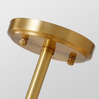 Brass Molecular Sputnik Chandelier