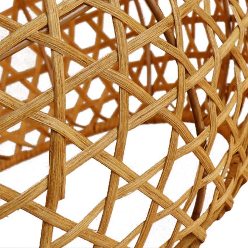 Wicker Jar Lantern Pendant Light