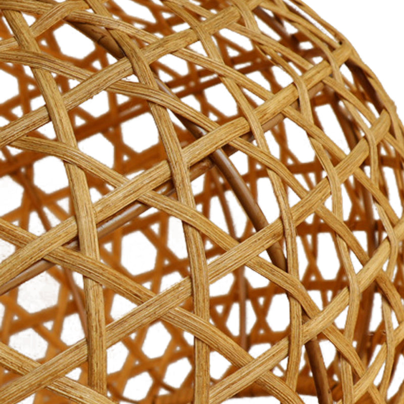Wicker Jar Lantern Pendant Light