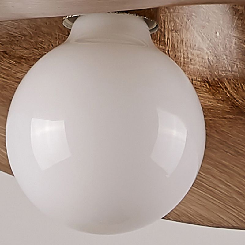 Straw Hat Resin Pendant Light