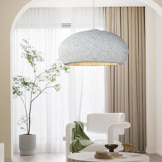 Nordic Unique Chandelier Simple Cream Style Pendant Lights-[Modern pendant lighting for bedroom and living space]-Demolights UK