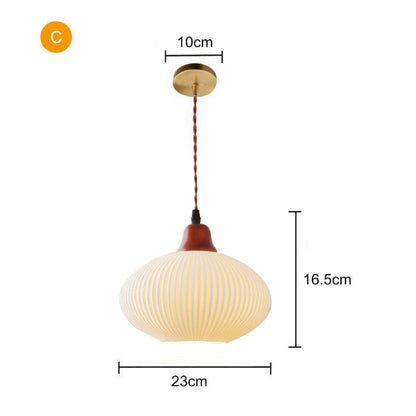 Vintage Ceramic Pendant Light
