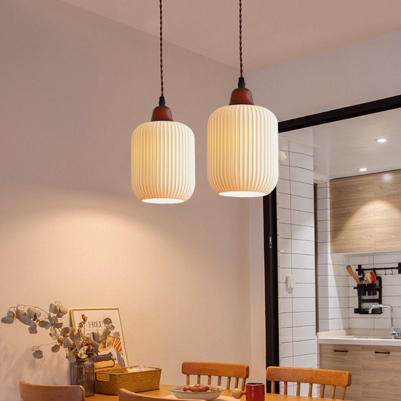 Vintage Ceramic Pendant Light