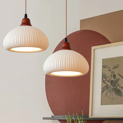 Vintage Ceramic Pendant Light