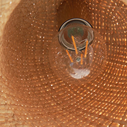 Handmade Straw Coastal Pendant Light