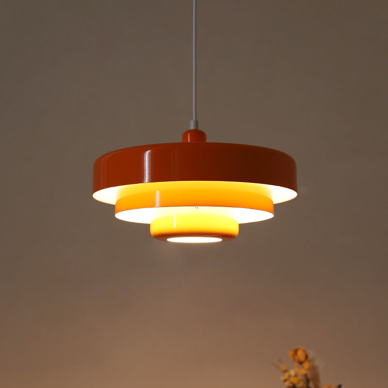 Lacquered Metal Pendant Lamp