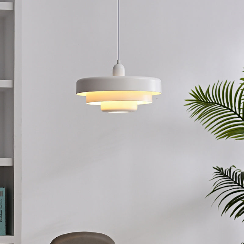 Lacquered Metal Pendant Lamp