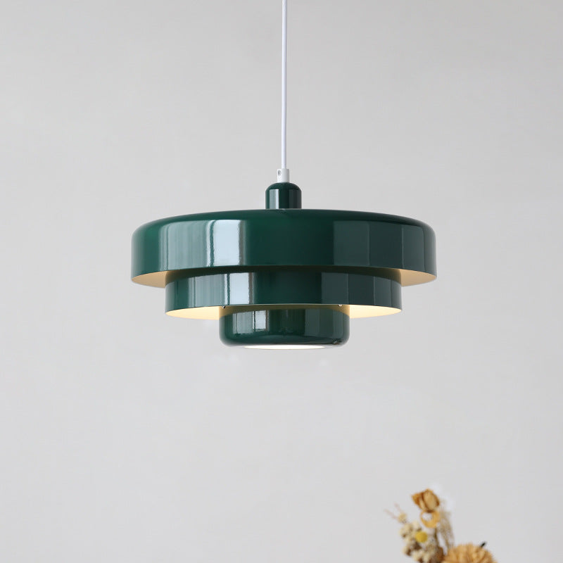 Single Head Pendant Light Medieval Iron Chandelier Retro-[Modern pendant lighting for bedroom and living space]-Demolights UK