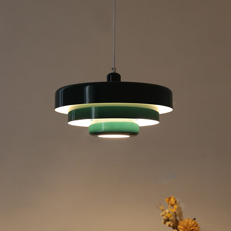 Lacquered Metal Pendant Lamp