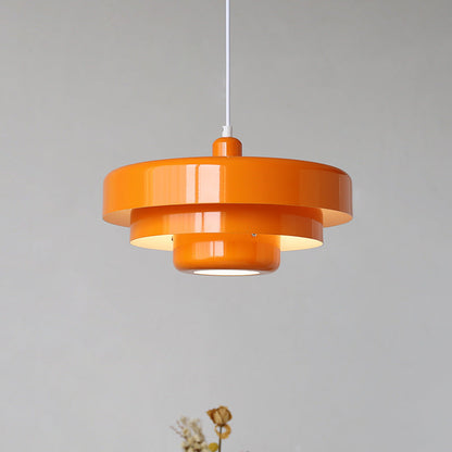 Lacquered Metal Pendant Lamp