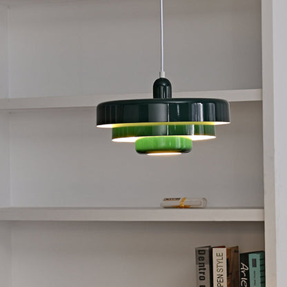 Lacquered Metal Pendant Lamp