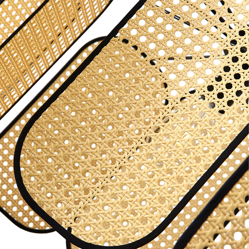 Rattan Petal Lamp 11-Leaf Pendant