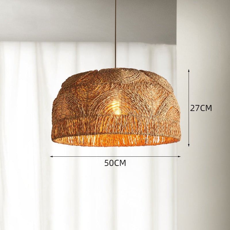 Natural Rattan Handwoven Lampshade