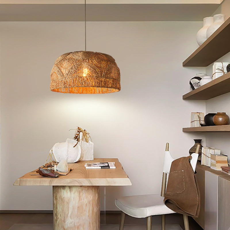 Natural Rattan Handwoven Lampshade