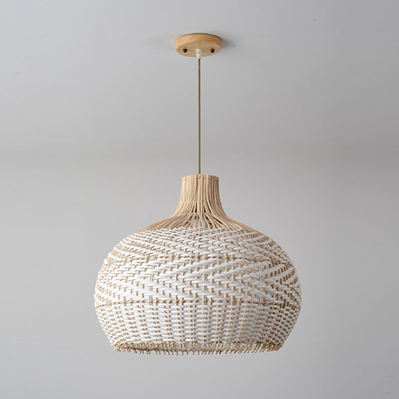 Large Rattan Woven Lamp Shade