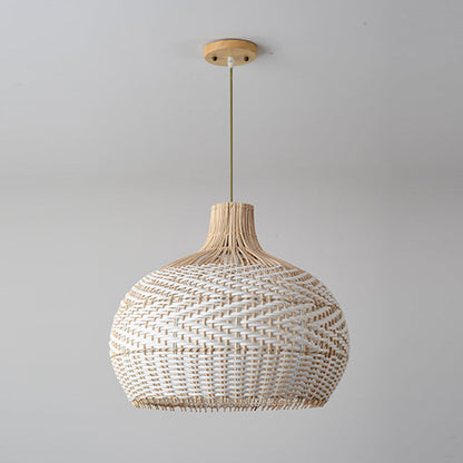 Large Rattan Woven Lamp Shade