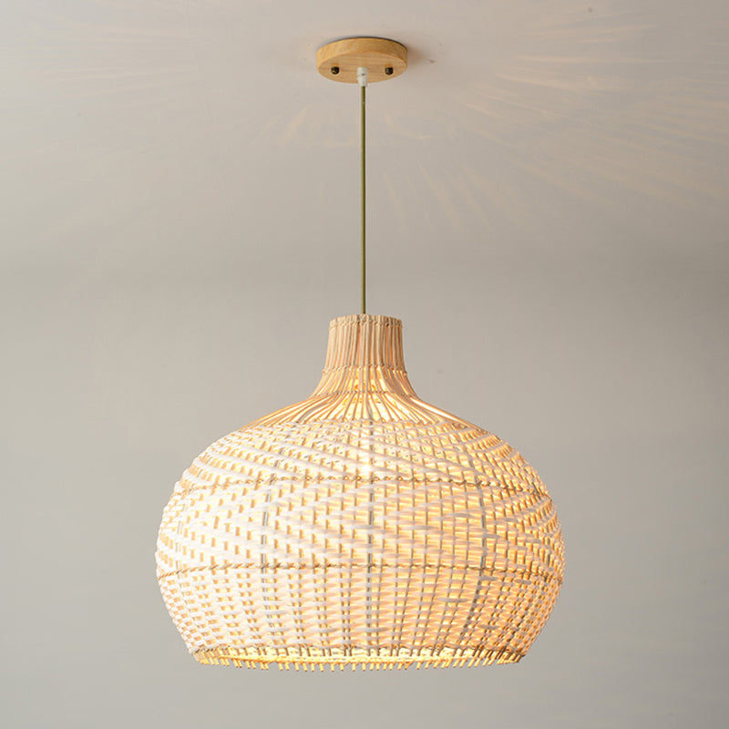 Large Rattan Woven Lamp Shade