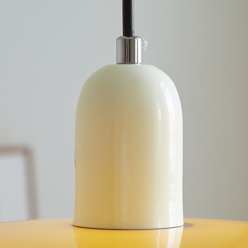 Colourful Glass Brim Shade Pendant