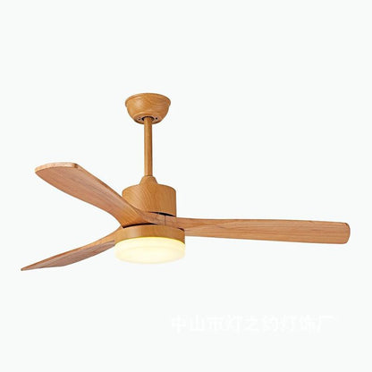 42 inch Wooden Blade LED Ceiling Fan