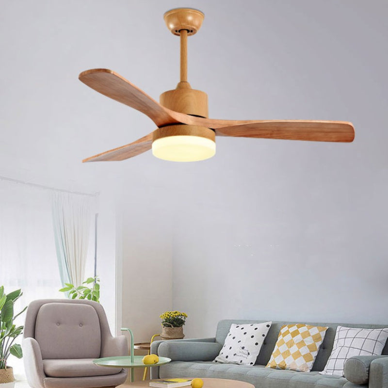 42 inch Wooden Blade LED Ceiling Fan