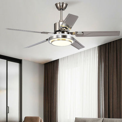 Dual-Halo Ring Light Ceiling Fan
