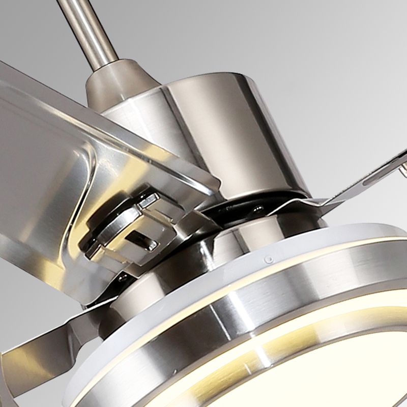 Dual-Halo Ring Light Ceiling Fan