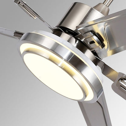 Dual-Halo Ring Light Ceiling Fan