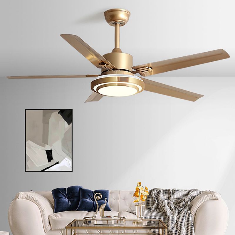 Dual-Halo Ring Light Ceiling Fan
