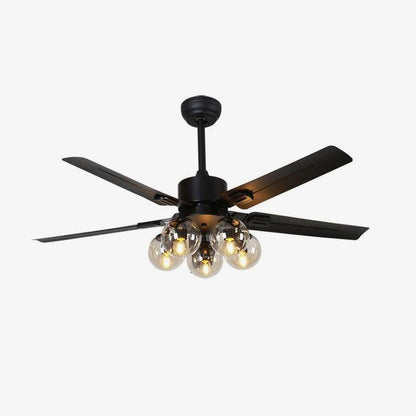 Black Vintage 52 inch Ceiling Fan