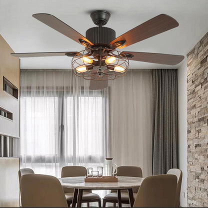 52 inch Caged Industrial Ceiling Fan
