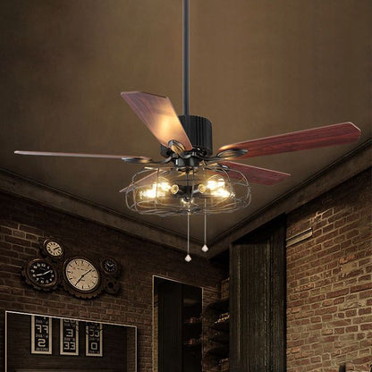52 inch Caged Industrial Ceiling Fan