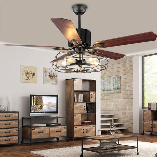 52 inch Caged Industrial Ceiling Fan
