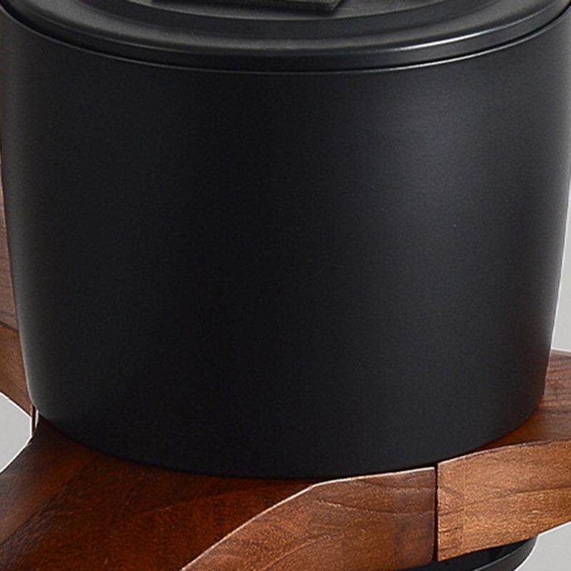 Low Profile Solid Wood Hugger Fan