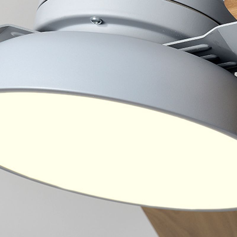 Nordic 3-Blade Wood Fan with Remote