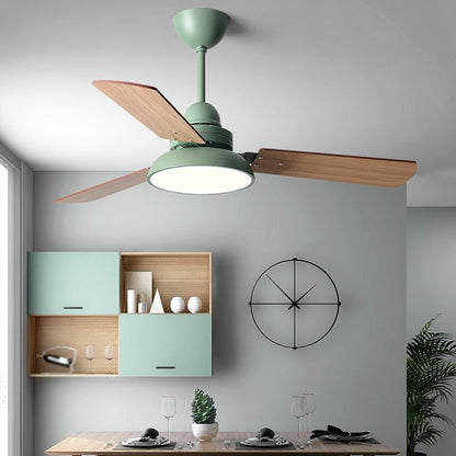 Nordic 3-Blade Wood Fan with Remote