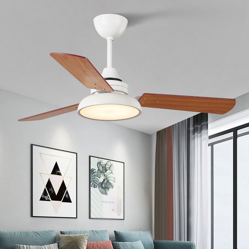 Nordic 3-Blade Wood Fan with Remote
