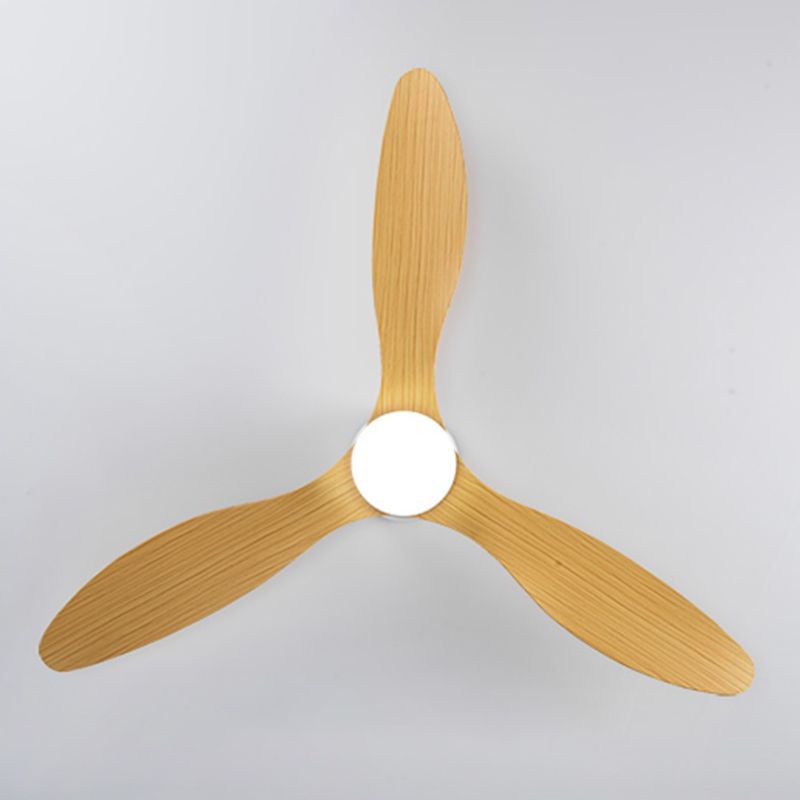 Cylinder Ceiling Fan with 3-Colour Light