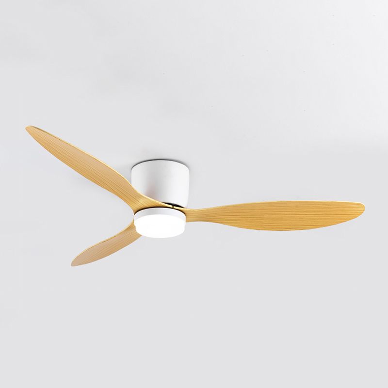 Cylinder Ceiling Fan with 3-Colour Light