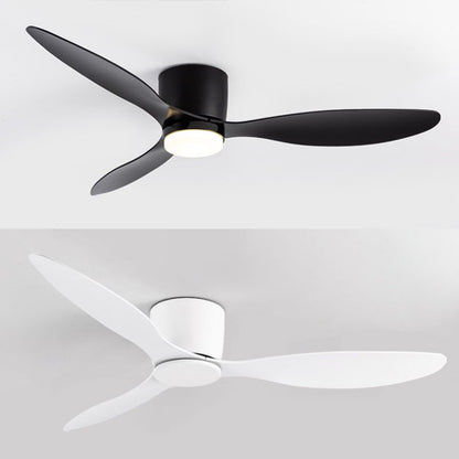 Cylinder Ceiling Fan with 3-Colour Light