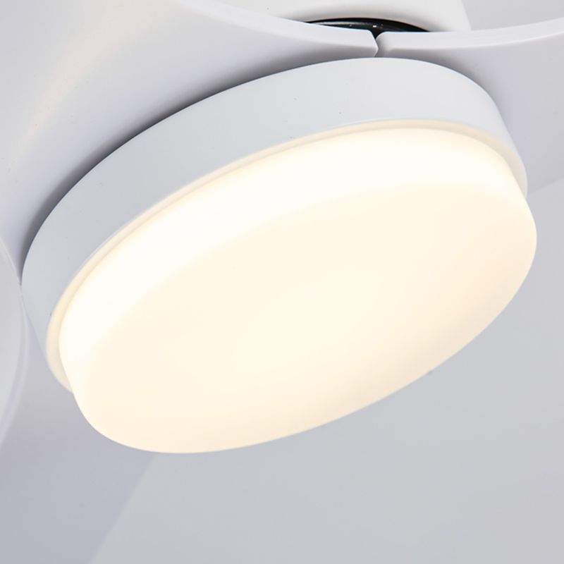 Cylinder Ceiling Fan with 3-Colour Light