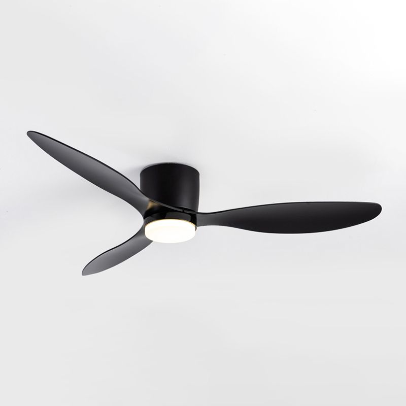 Cylinder Ceiling Fan with 3-Colour Light