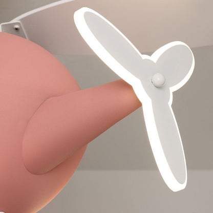 Helicopter Kids Ceiling Fan Light