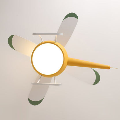 Helicopter Kids Ceiling Fan Light
