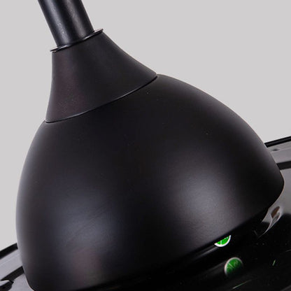 Drum Ceiling Fan with Concealable Blades
